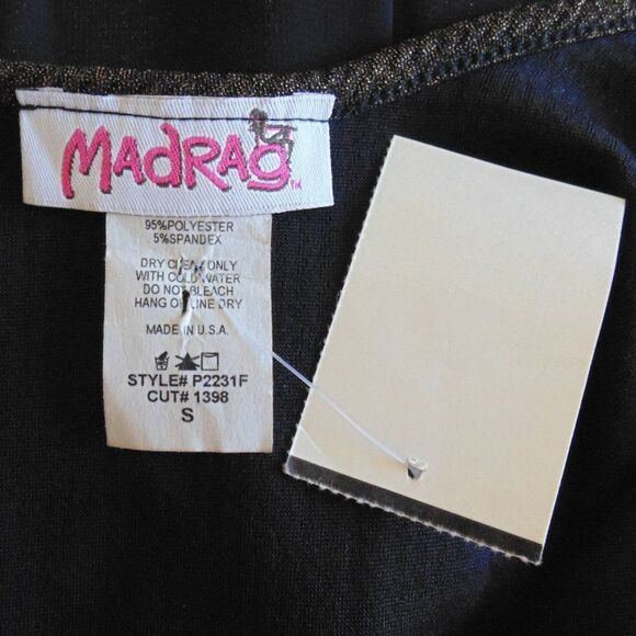 new MADRAG Romper, S, Bronze/Black mesh skirt, Sleeveless, Shorts, Metal Belt - Picture 11 of 14